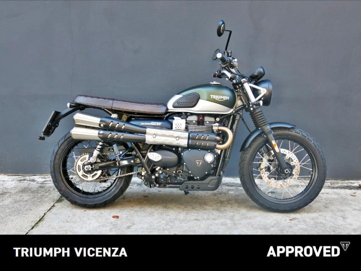 Annuncio Moto Triumph Scrambler 900 A Vicenza Usato Dueruote