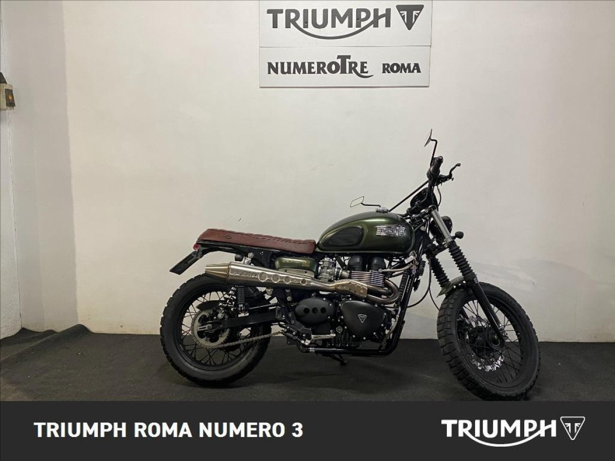 Annuncio Moto Triumph Scrambler 900 A Roma Usato Dueruote