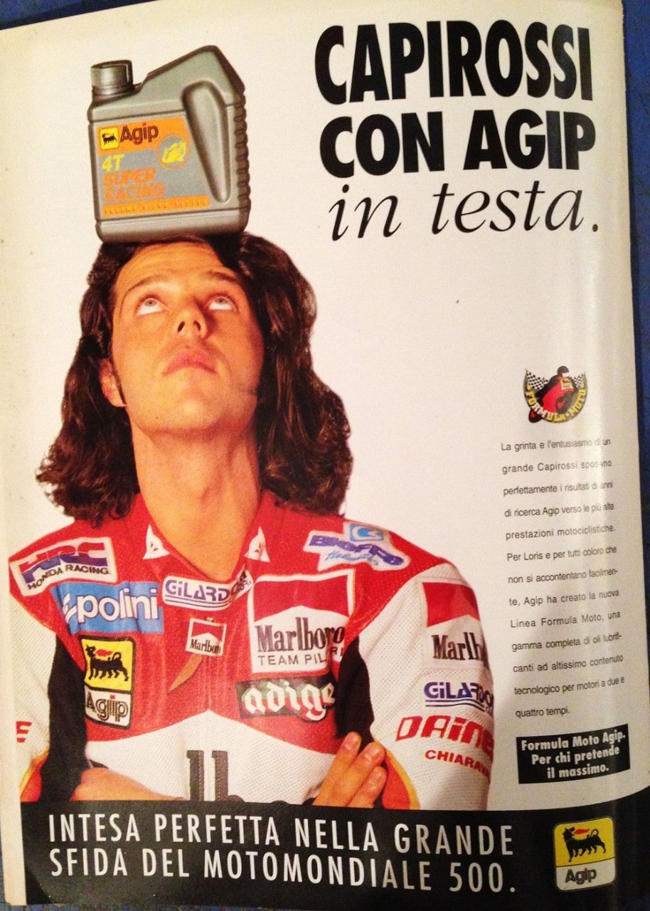 anni 90 pubblicit moto Dueruote