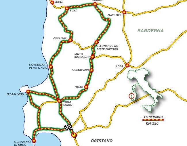 Sardegna, il Sinis e il Montiferru - Dueruote