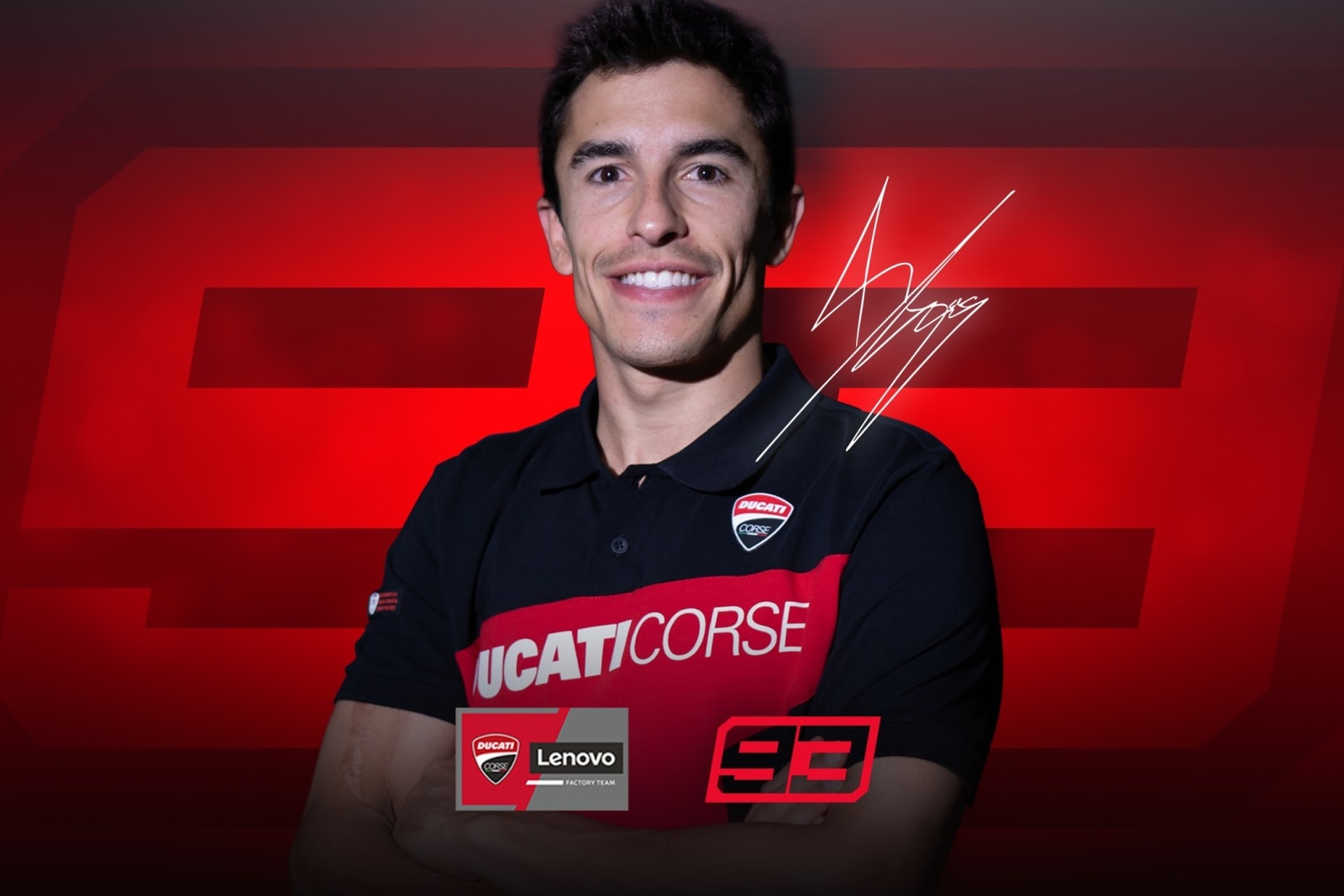 Marc Márquez nuovo pilota Ducati Lenovo Team fino al 2026