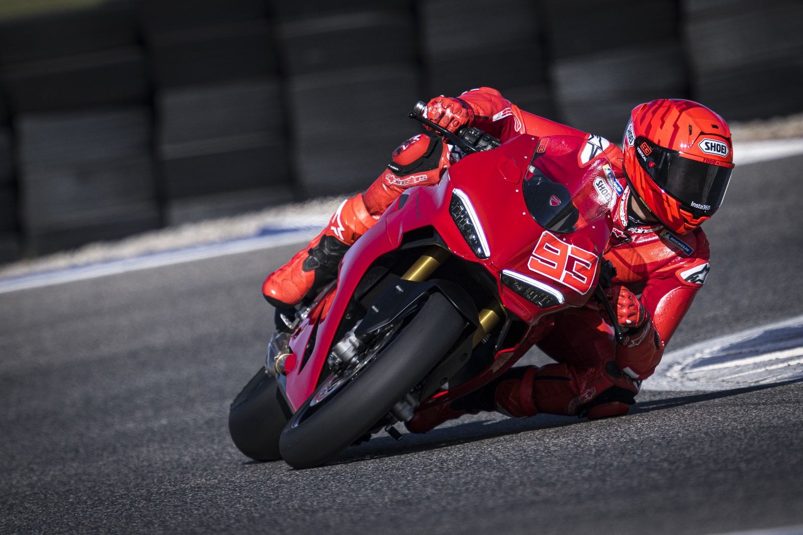 MotoGP: Marc Marquez da record con la nuova Panigale V2