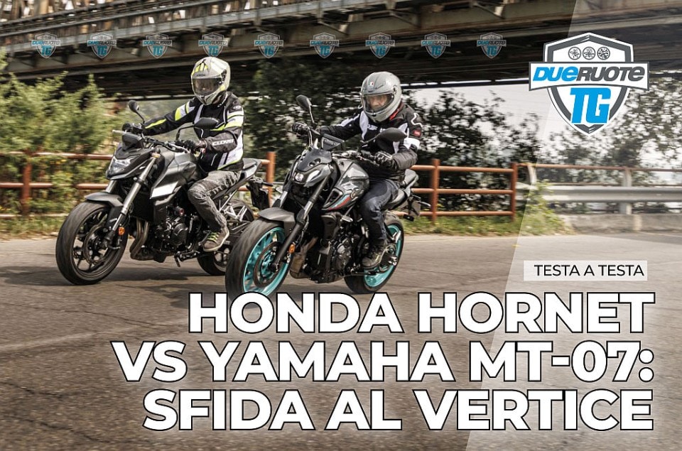 Honda Hornet Vs Yamaha Mt Testa A Testa Tra Le Naked Pi Vendute D